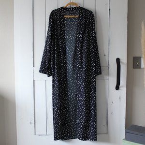 BOOHOO POLKA DOT KIMONO ROBE